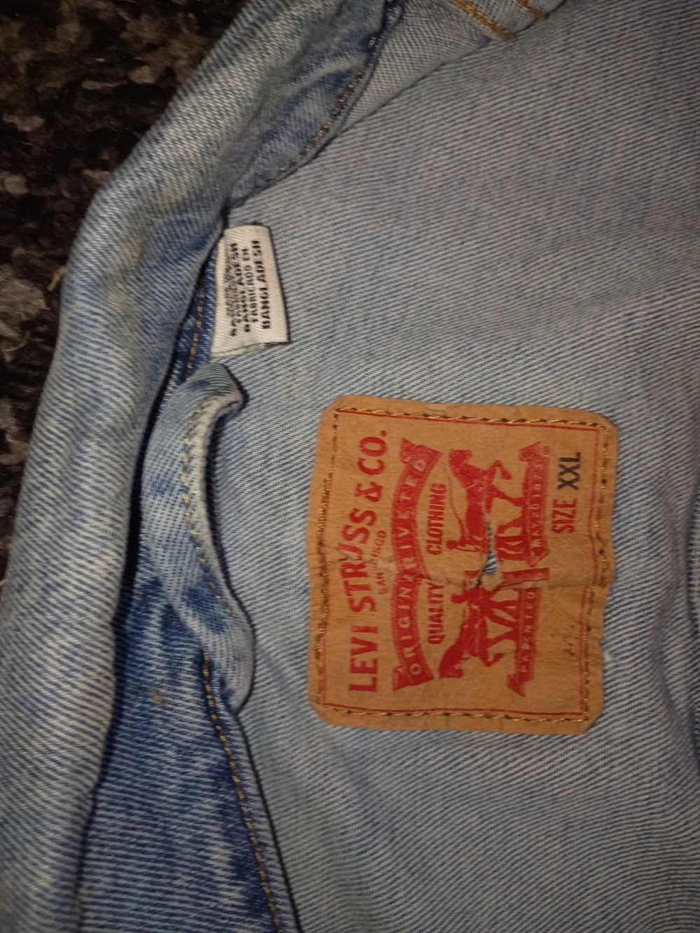 Vintage Levi's Light Blue Denim Trucker Jacket - Men's - Picture 5 of 6